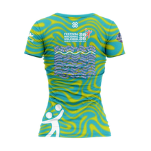 Cargar imagen en el visor de la galería, Jersey Oficial Dama Deportivo - Full Print - Baxu - FESTIVAL NACIONAL DE VOLEIBOL INFANTIL Y JUVENIL LEÓN 2026 - VIBES - Verde
