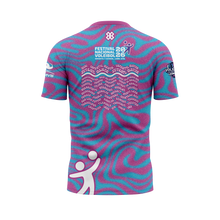 Cargar imagen en el visor de la galería, Jersey Oficial Unisex Deportivo - Full Print - Baxu - FESTIVAL NACIONAL DE VOLEIBOL INFANTIL Y JUVENIL LEÓN 2026 - VIBES - Rosa
