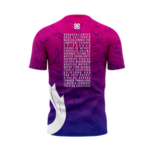 Cargar imagen en el visor de la galería, Playera - Full Print - JUEGOS ESCOLARES 2026 - MATCH - Morado/Rosa
