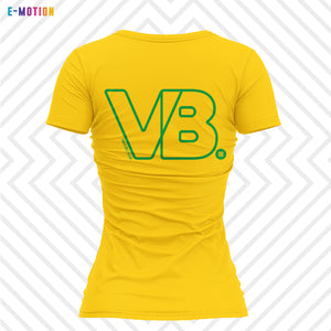 Blusa Mujer Voleibol - Baxu - E Motion - Point - Amarillo