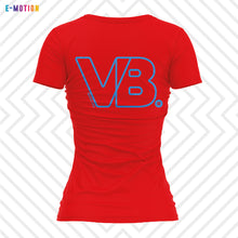 Cargar imagen en el visor de la galería, Blusa Mujer Voleibol - Baxu - E Motion - Point - Rojo
