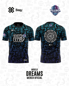 Playera - Full Print - NACIONAL INFANTIL Y JUVENIL 2025 - DREAMS - Negro