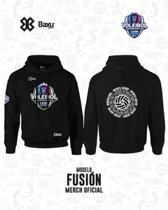 Sudadera - NACIONAL INFANTIL Y JUVENIL 2025 - FUSIÓN - Negro