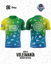 Cargar imagen en el visor de la galería, Playera - Full Print - NACIONAL INFANTIL Y JUVENIL 2025 - VOLEIMANÍA - Amarillo
