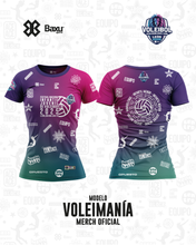 Cargar imagen en el visor de la galería, Blusa - Full Print - NACIONAL INFANTIL Y JUVENIL 2025 - VOLEIMANÍA - Morado
