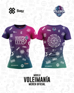 Blusa - Full Print - NACIONAL INFANTIL Y JUVENIL 2025 - VOLEIMANÍA - Morado