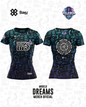 Cargar imagen en el visor de la galería, Blusa - Full Print - NACIONAL INFANTIL Y JUVENIL 2025 - DREAMS - Negro
