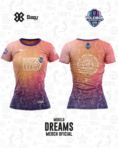 Blusa - Full Print - NACIONAL INFANTIL Y JUVENIL 2025 - DREAMS - Coral