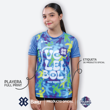 Cargar imagen en el visor de la galería, KIT OFICIAL - FESTIVAL INFANTIL Y JUVENIL DE VOLEIBOL 2026 - FEST - Dama - Azul
