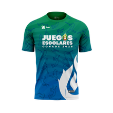 Cargar imagen en el visor de la galería, Playera - Full Print - JUEGOS ESCOLARES 2026 - MATCH - Azul/Verde
