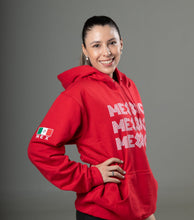 Cargar imagen en el visor de la galería, Sudadera Deportiva Unisex - Baxu - México Pro - Rojo
