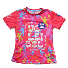 Cargar imagen en el visor de la galería, Jersey Oficial Dama Deportivo - Full Print - Baxu - FESTIVAL NACIONAL DE VOLEIBOL INFANTIL Y JUVENIL LEÓN 2026 - FEST - Coral
