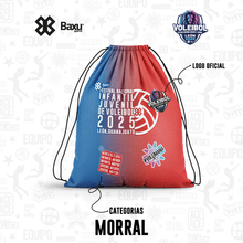Cargar imagen en el visor de la galería, Morral  - NACIONAL INFANTIL Y JUVENIL 2025 - FUSIÓN - Rey/Rojo
