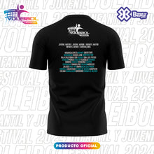 Cargar imagen en el visor de la galería, Blusa Mujer Voleibol - Baxu - FESTIVAL INFANTIL Y JUVENIL DE VOLEIBOL 2024 -  ALEGRIA - Negro
