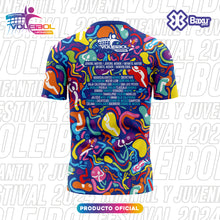 Cargar imagen en el visor de la galería, Jersey Deportivo Mujer Voleibol - Baxu - FESTIVAL INFANTIL Y JUVENIL DE VOLEIBOL 2024 -  ALEGRIA - Azul Marino
