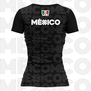 Jersey Deportivo Mujer - Baxu - México Pro - Sport Sec - Negro