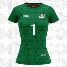 Cargar imagen en el visor de la galería, Jersey Deportivo Mujer - Baxu - México Pro - Sport Sec - Verde - PERSONALIZADO

