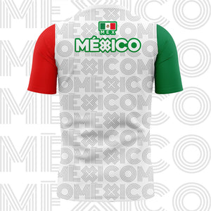 Jersey Deportivo Unisex - Baxu - Selección México Pro - Sport Sec - Blanco