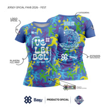 Cargar imagen en el visor de la galería, KIT OFICIAL - FESTIVAL INFANTIL Y JUVENIL DE VOLEIBOL 2026 - FEST - Dama - Azul
