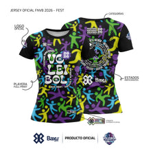 Cargar imagen en el visor de la galería, KIT OFICIAL - FESTIVAL INFANTIL Y JUVENIL DE VOLEIBOL 2026 - FEST - Dama - Negro
