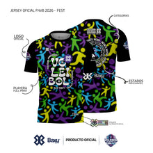 Cargar imagen en el visor de la galería, KIT OFICIAL - FESTIVAL INFANTIL Y JUVENIL DE VOLEIBOL 2026 - FEST - Unisex - Negro
