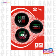 Kit de Pins Voleibol - Baxu - E Motion - México Pro