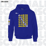Sudadera Unisex Deportiva - Baxu - JALISCO - Crossword  - Azul Rey