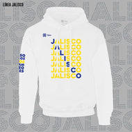 Sudadera Unisex Deportiva - Baxu - JALISCO - Crossword  - Blanco