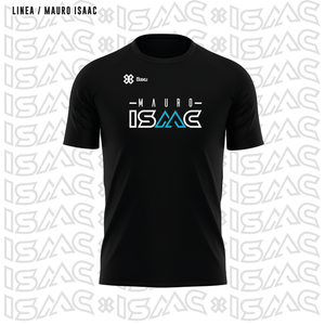 Playera Unisex Voleibol - Baxu - MAURO ISAAC 1 - Emblema - Negro