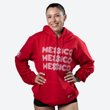 Cargar imagen en el visor de la galería, Sudadera Deportiva Unisex - Baxu - México Pro - Rojo
