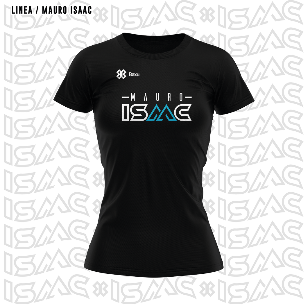 Blusa Mujer Voleibol - Baxu - MAURO ISAAC 1 - Emblema - Negro