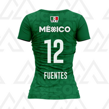 Cargar imagen en el visor de la galería, Jersey Deportivo Mujer - Baxu - México Pro Edición Mauro Isaac Fuentes - Sport Sec - Verde
