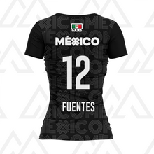 Cargar imagen en el visor de la galería, Jersey Deportivo Mujer - Baxu - México Pro Edición Mauro Isaac Fuentes - Sport Sec - Negro
