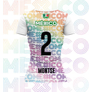 Jersey Deportivo Corte Silueta - Baxu - Selección México Pro - Sport Sec - Colors - PERSONALIZADO