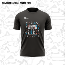 Cargar imagen en el visor de la galería, Playera Unisex - Básica - Baxu - OLIMPIADA NACIONAL 2025 - Sports ON  - Marino Jaspe
