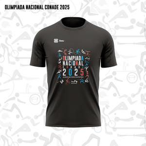 Playera Unisex - Básica - Baxu - OLIMPIADA NACIONAL 2025 - Sports ON  - Marino Jaspe