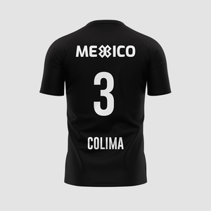 Playera Deportiva Selección Mexicana - México Sport Sec - Negro - PERSONALIZADO