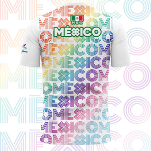 Jersey Deportivo - Baxu - Selección México Pro Edición Delegación Mexicana Gay Games Guadalajara 2023 - Sport Sec - Blanco