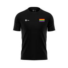 Cargar imagen en el visor de la galería, Playera Pride Baxu - BANDERA PRIDE - Negro
