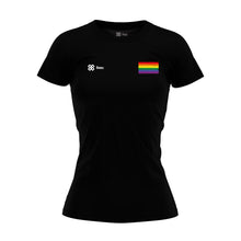 Cargar imagen en el visor de la galería, Blusa Pride Baxu - BANDERA PRIDE - Negro
