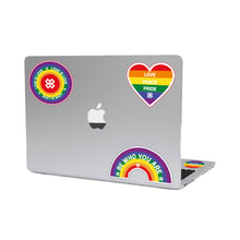 Cargar imagen en el visor de la galería, Kit de 3 Stickers Pride Baxu - PRIDE -
