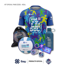 Cargar imagen en el visor de la galería, KIT OFICIAL - FESTIVAL INFANTIL Y JUVENIL DE VOLEIBOL 2026 - FEST - Unisex - Azul
