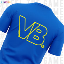Cargar imagen en el visor de la galería, Playera Unisex Voleibol - Baxu - E Motion - Point - Azul Rey
