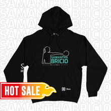 Cargar imagen en el visor de la galería, Sudadera Unisex Voleibol - Baxu - Samantha Bricio SET 3 - Saque - Negro
