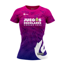 Cargar imagen en el visor de la galería, Blusa - Full Print - JUEGOS ESCOLARES 2026 - MATCH - Morado/Rosa
