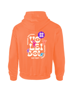 SUDADERA DEPORTIVA OFICIAL - BAXU - FESTIVAL NACIONAL DE VOLEIBOL INFANTIL Y JUVENIL LEÓN 2026 - NARANJA