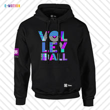 Cargar imagen en el visor de la galería, Sudadera Unisex Voleibol - Baxu - E Motion - Joy - Negro/Rosa

