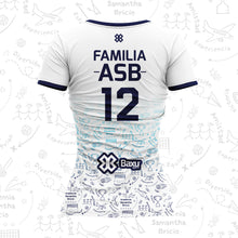 Cargar imagen en el visor de la galería, Jersey Voleibol Baxu - FAMILIA ASB PLAY - Blanco - Personalizada
