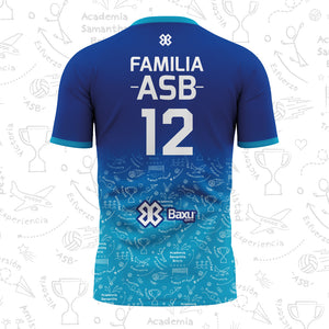 Jersey Voleibol Baxu - FAMILIA ASB PLAY - Azul - Personalizada
