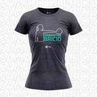 Blusa Mujer Voleibol - Baxu - Samantha Bricio SET 3 - Saque - Marino jaspe